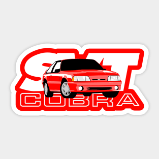 1993 Cobra (Teal, Black or Red) Sticker